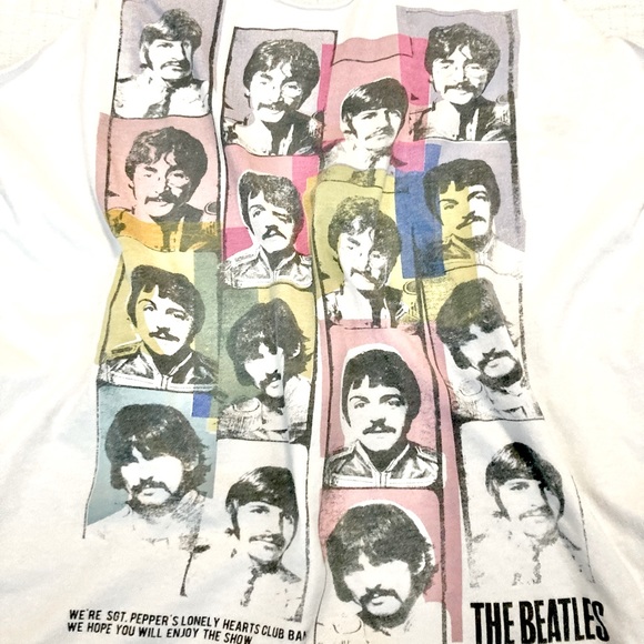 Vintage BEATLES Band Tank - Picture 2 of 4